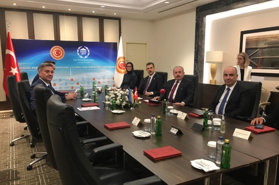 Zamjenik predsjedavajućeg Predstavničkog doma dr. Denis Zvizdić sastao se u Istanbulu sa predsjednikom Velike narodne skupštine Republike Turske 